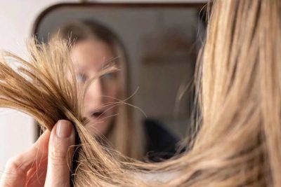 ترمیم موهای سوخته بعد از دکلره مو